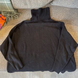 Black Turtleneck Sweater